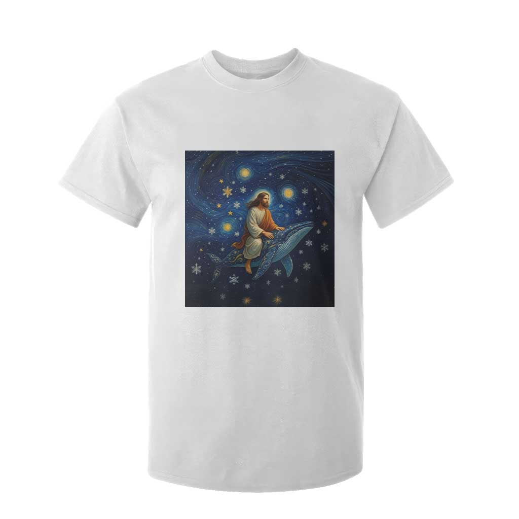 Jesus Christian T Shirt For Kid Stary Night Van Gogh Christmas TS14 White Print Your Wear