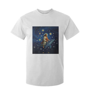 Jesus Christian T Shirt For Kid Stary Night Van Gogh Christmas TS14 White Print Your Wear