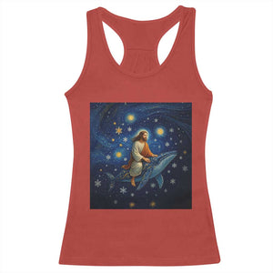 Jesus Christian Racerback Tank Top Stary Night Van Gogh Christmas TS14 Red Print Your Wear