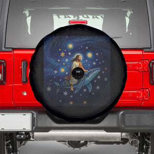 Jesus Christian Spare Tire Cover Stary Night Van Gogh Christmas TS14 Black Print Your Wear