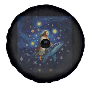 Jesus Christian Spare Tire Cover Stary Night Van Gogh Christmas TS14 Print Your Wear