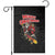 Santa Skateboarding Christmas Garden Flag Funny Skater Xmas - Print Your Wear