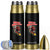 Santa Skateboarding Christmas Bullet Tumbler Funny Skater Xmas - Print Your Wear