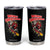 Santa Skateboarding Christmas Tumbler Cup Funny Skater Xmas - Print Your Wear