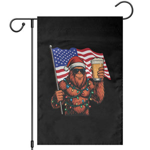 Bigfoot Beer Christmas Garden Flag Sasquatch American Flag Patriotic TS14 Black Print Your Wear