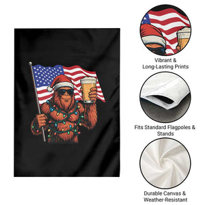 Bigfoot Beer Christmas Garden Flag Sasquatch American Flag Patriotic TS14 Print Your Wear