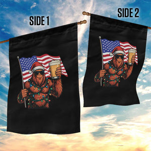 Bigfoot Beer Christmas Garden Flag Sasquatch American Flag Patriotic TS14 Print Your Wear