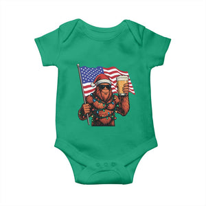 Bigfoot Beer Christmas Baby Onesie Sasquatch American Flag Patriotic TS14 Irish Green Print Your Wear