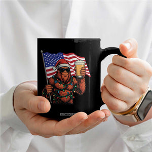 Bigfoot Beer Christmas Coffee Mug Sasquatch American Flag Patriotic TS14 Print Your Wear