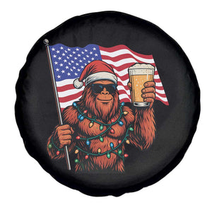 Bigfoot Beer Christmas Spare Tire Cover Sasquatch American Flag Patriotic TS14 Print Your Wear