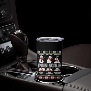 Pain Scale Snowman Tumbler Cup Funny ICU Nurse Christmas TS14 Print Your Wear