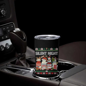 Silent Night Christmas Tumbler Cup Funny ICU Nurse Xmas TS14 Print Your Wear