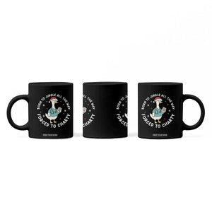 Christmas Goose Nurse Coffee Mug Born To Jingle All The Way Forrced To Chart TS14 Print Your Wear