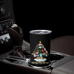 Christmas Nurse Tree Lights Tumbler Cup TS14 Print Your Wear