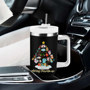 Christmas Nurse Tree Lights Tumbler With Handle TS14 Print Your Wear