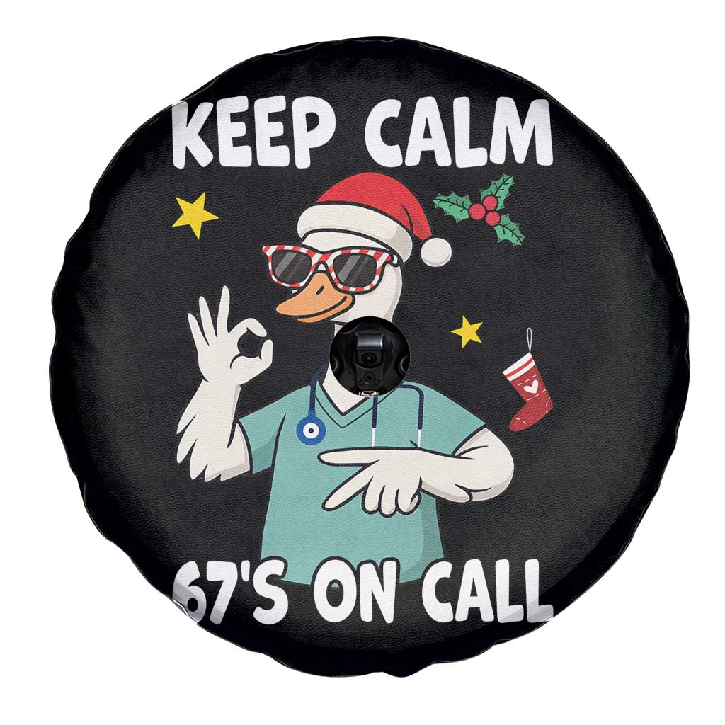 67 Six Seven Goose Nurse Christmas Meme Spare Tire Cover TS14 Print Your Wear