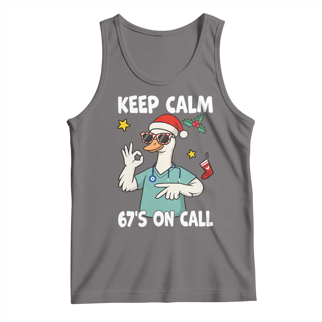 67 Six Seven Goose Nurse Christmas Meme Tank Top - Print Your Wear