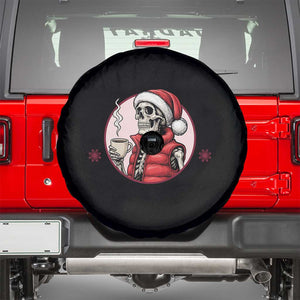 Funny Skeleton Christmas Spare Tire Cover Ho Ho Hold Your Breath Radiolocy Dept TS14 Black Print Your Wear