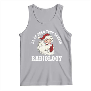 Funny Santa Christmas Tank Top Ho Ho Hold Your Breath Radiolocy Dept TS14 Athletic Heather Print Your Wear