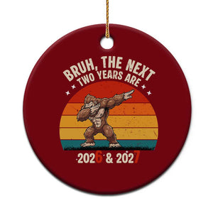 67 New Year Ceramic Ornament Funny Six Seven Bruh Bigfoot Meme TS14 1pc Red Print Your Wear