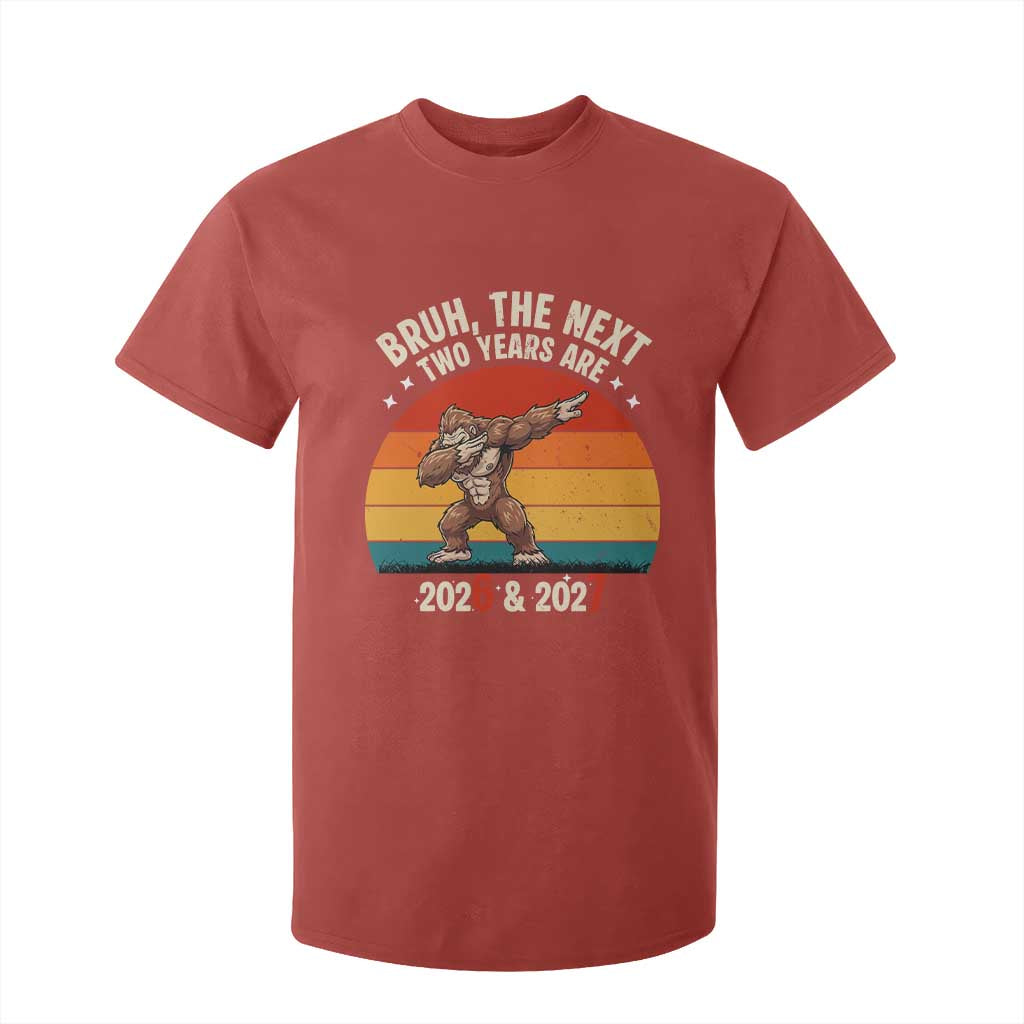 67 New Year T Shirt For Kid Funny Six Seven Bruh Bigfoot Meme TS14 Red Print Your Wear