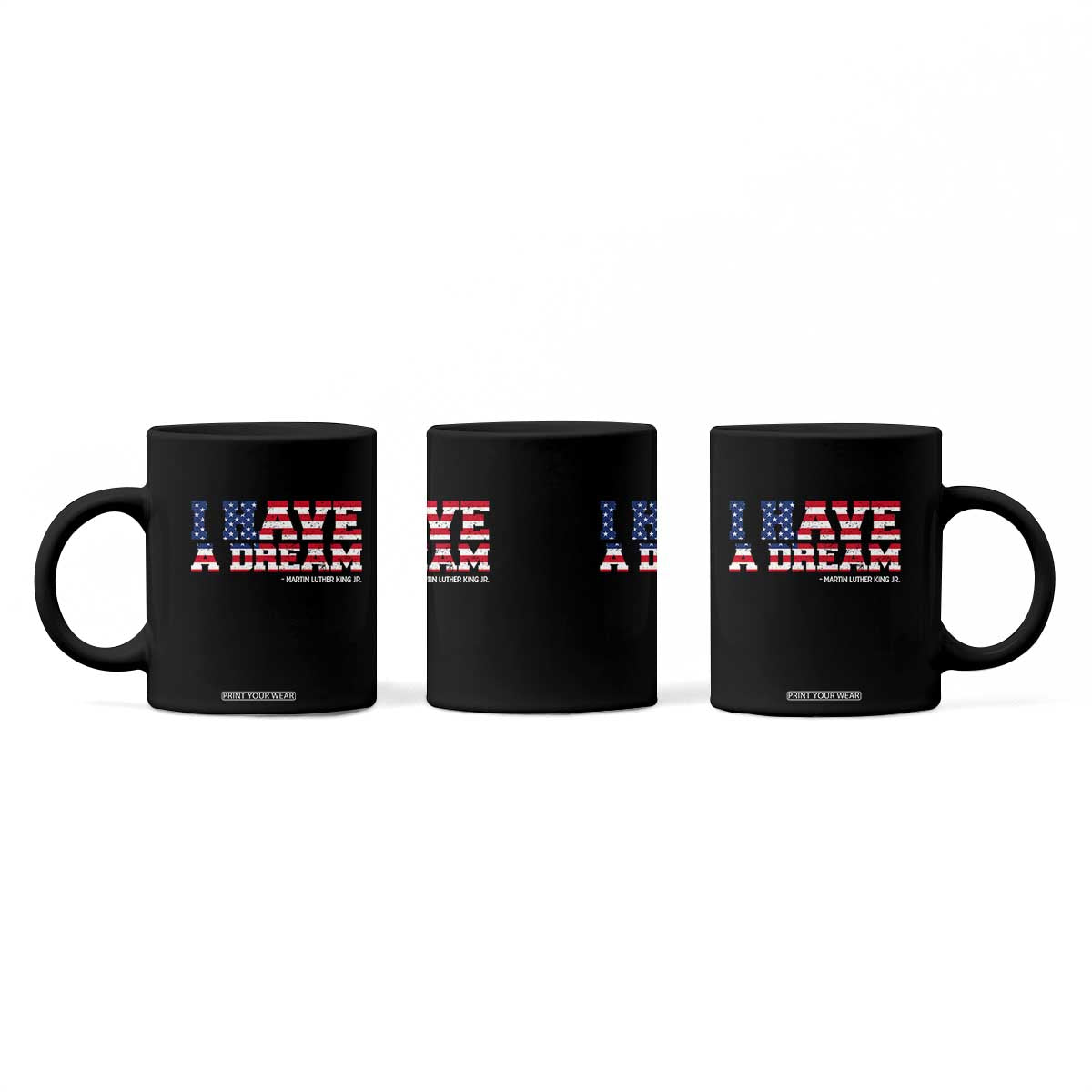 Martin Luther King Jr Coffee Mug Black History African American TS14 Print Your Wear