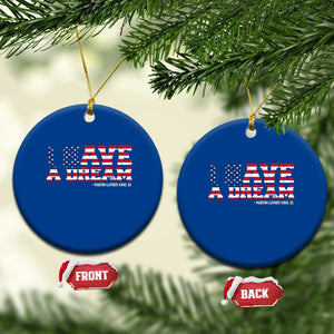 Martin Luther King Jr Ceramic Ornament Black History African American TS14 1pc Blue Print Your Wear