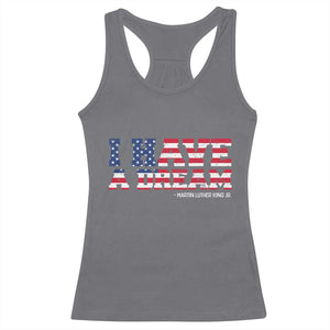 Martin Luther King Jr Racerback Tank Top Black History African American TS14 Charcoal Print Your Wear