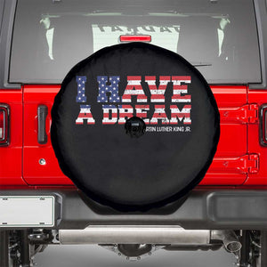 Martin Luther King Jr Spare Tire Cover Black History African American TS14 Black Print Your Wear