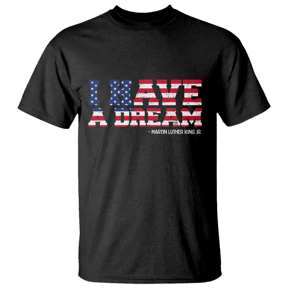 Martin Luther King Jr T Shirt Black History African American TS14 Black Print Your Wear