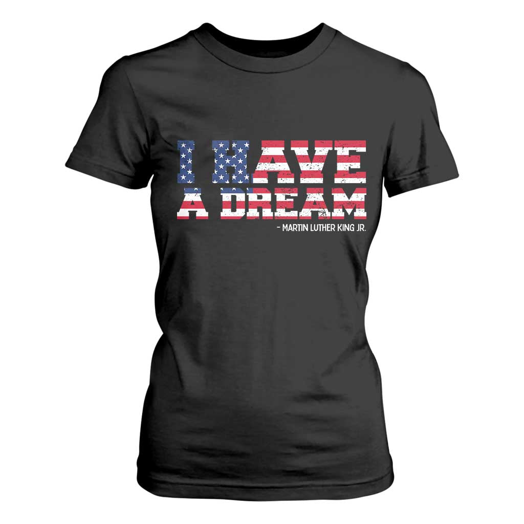 Martin Luther King Jr T Shirt For Women Black History African American TS14 Black Print Your Wear