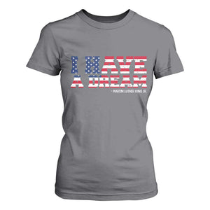 Martin Luther King Jr T Shirt For Women Black History African American TS14 Charcoal Print Your Wear