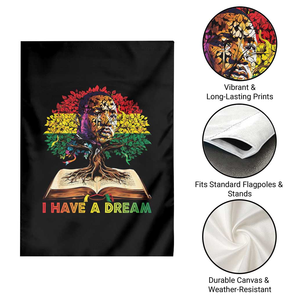 Martin Luther King Jr Garden Flag Black History Month Melanin African TS14 Print Your Wear