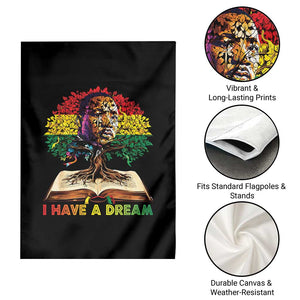 Martin Luther King Jr Garden Flag Black History Month Melanin African TS14 Print Your Wear