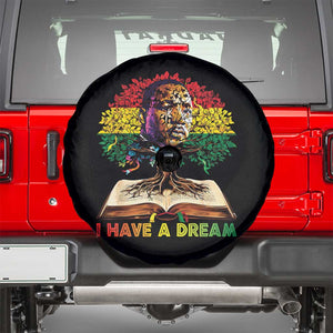 Martin Luther King Jr Spare Tire Cover Black History Month Melanin African TS14 Black Print Your Wear