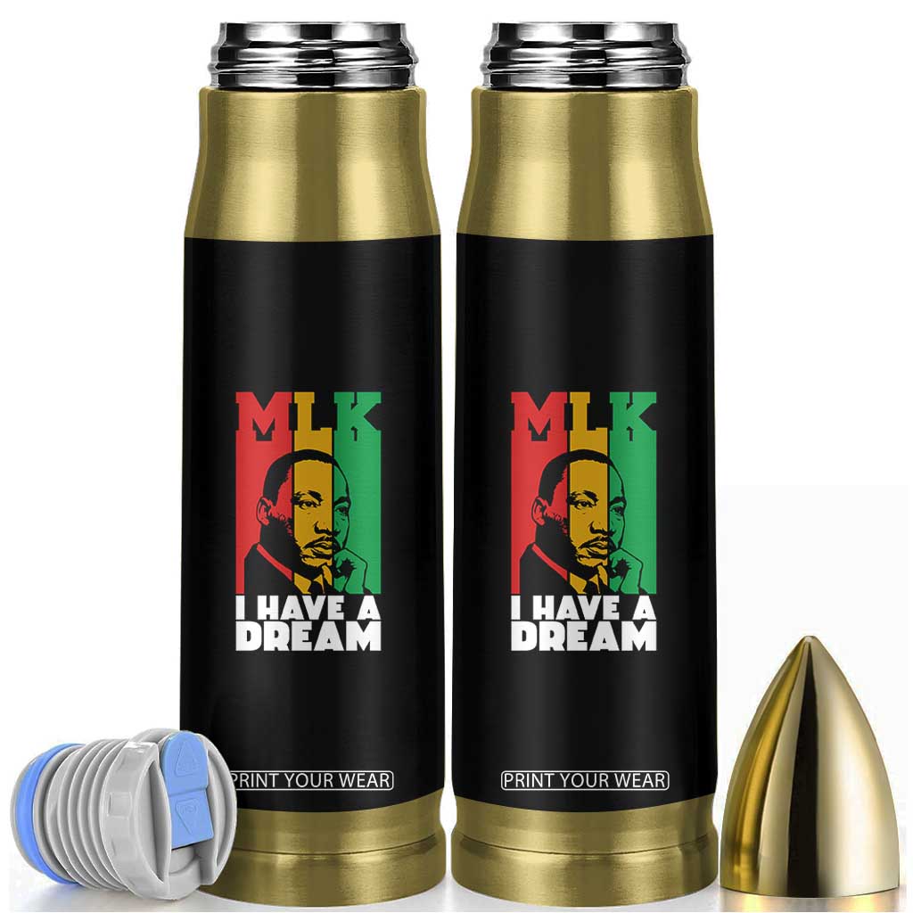 Martin Luther King Jr Bullet Tumbler I Have Dream MLK Quote TS14 Black Print Your Wear