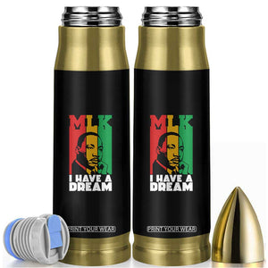 Martin Luther King Jr Bullet Tumbler I Have Dream MLK Quote TS14 Black Print Your Wear