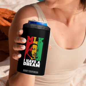 Martin Luther King Jr 4 in 1 Can Cooler Tumbler I Have Dream MLK Quote TS14 Print Your Wear