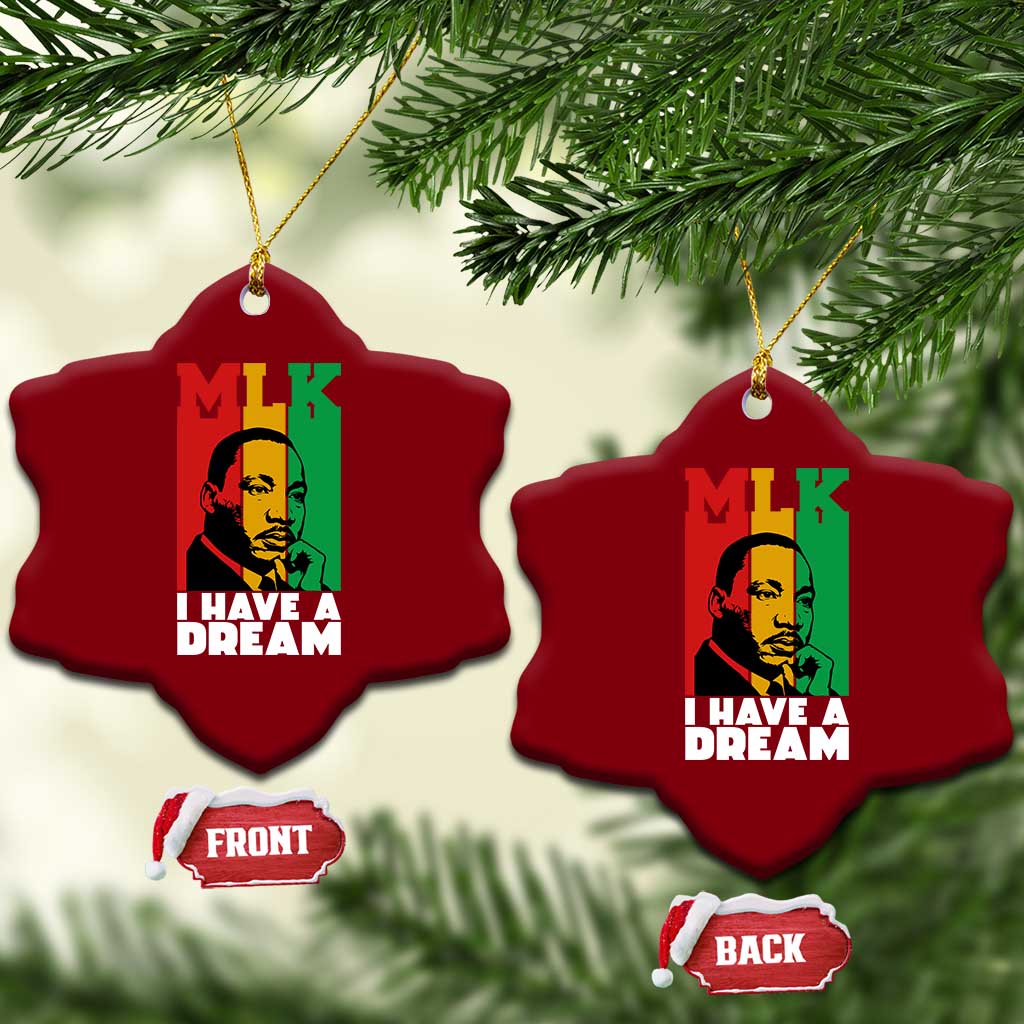 Martin Luther King Jr Ceramic Ornament I Have Dream MLK Quote TS14 Print Your Wear