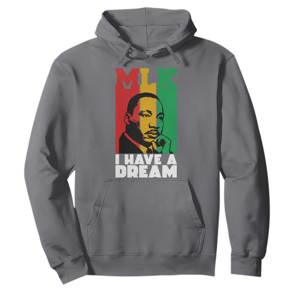 Martin Luther King Jr Hoodie I Have Dream MLK Quote TS14 Charcoal Print Your Wear