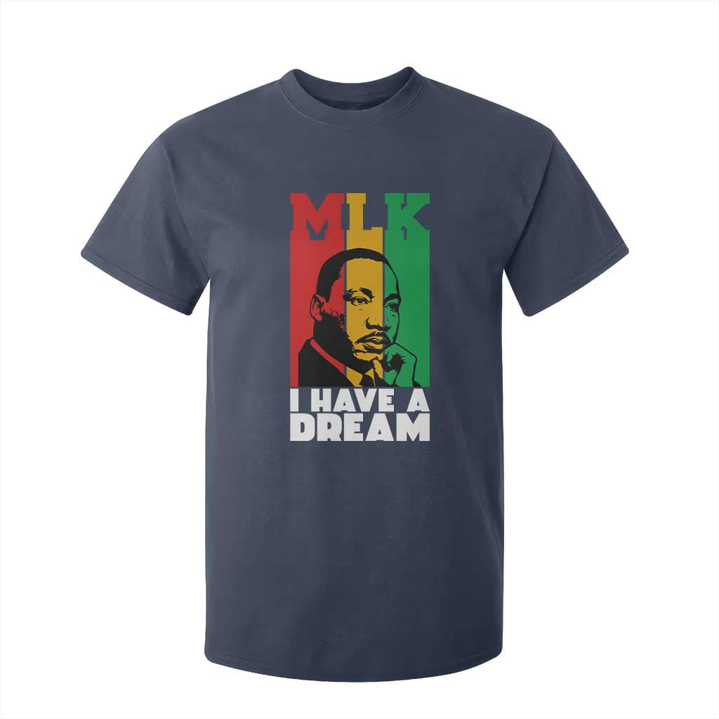 Martin Luther King Jr T Shirt For Kid I Have Dream MLK Quote TS14 Navy Print Your Wear