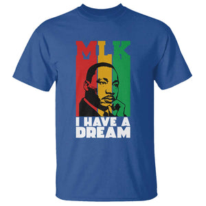 Martin Luther King Jr T Shirt I Have Dream MLK Quote TS14 Royal Blue Print Your Wear