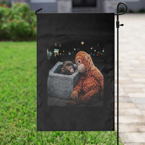 Punch Mokey Garden Flag Viral Trend Baby Monkey Streets Meme TS14 Print Your Wear