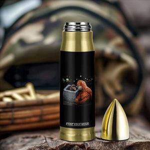 Punch Mokey Bullet Tumbler Viral Trend Baby Monkey Streets Meme TS14 Print Your Wear