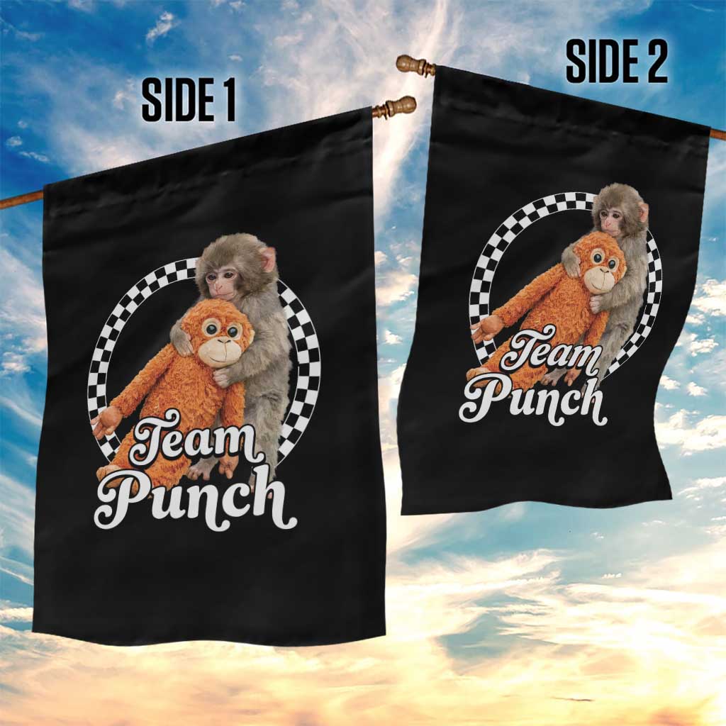 Punch Mokey Garden Flag Baby Monkey And Plush Toy Viral Trend TS14 Print Your Wear
