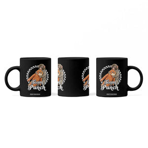 Punch Mokey Coffee Mug Baby Monkey And Plush Toy Viral Trend TS14 Print Your Wear