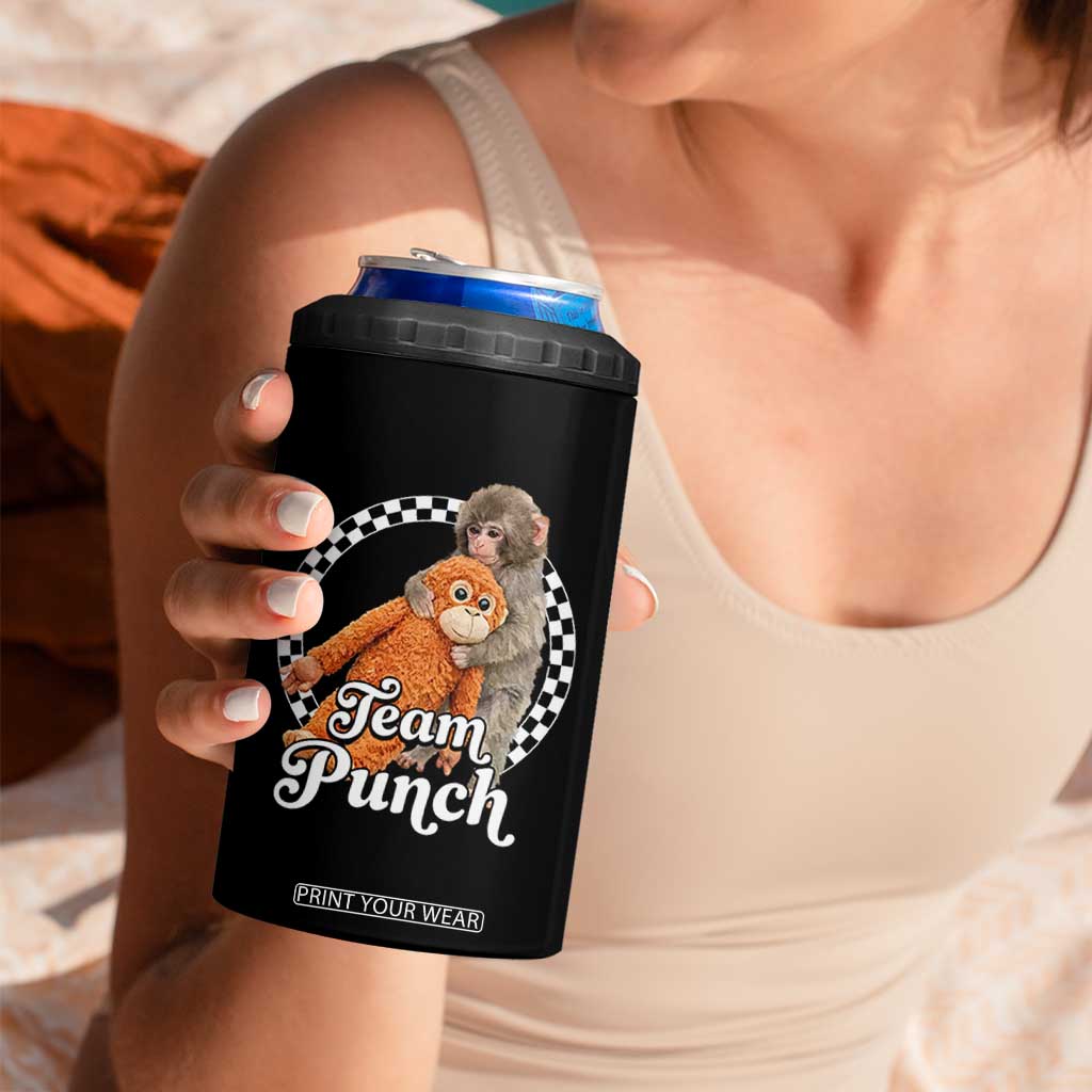 Punch Mokey 4 in 1 Can Cooler Tumbler Baby Monkey And Plush Toy Viral Trend TS14 Print Your Wear