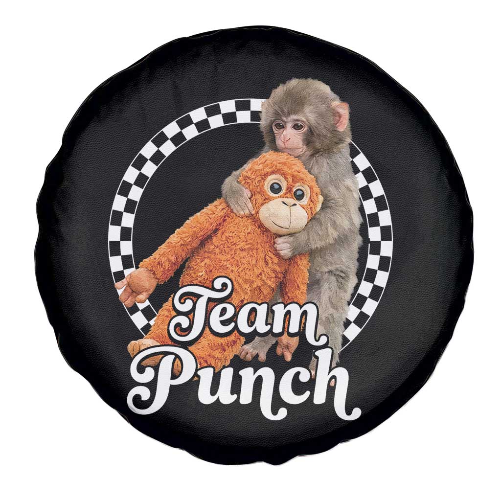 Punch Mokey Spare Tire Cover Baby Monkey And Plush Toy Viral Trend TS14 Print Your Wear