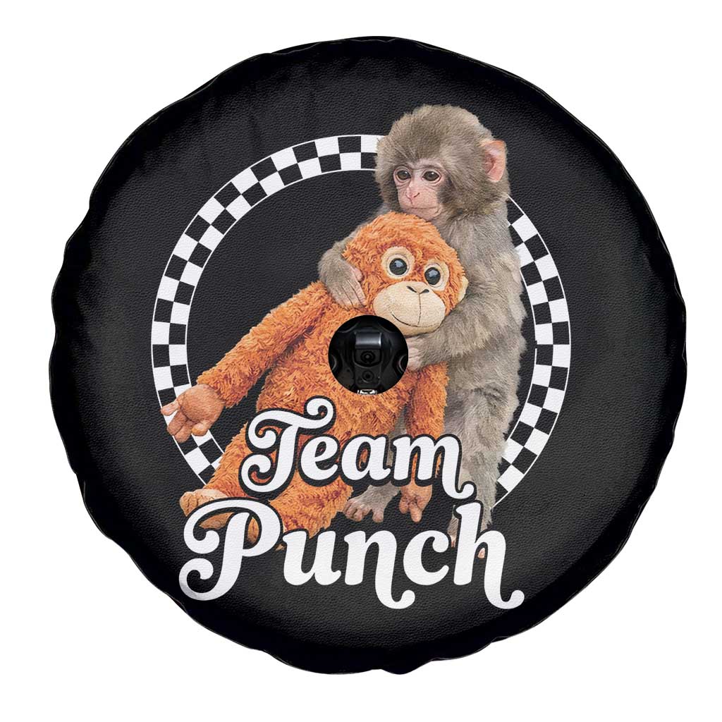 Punch Mokey Spare Tire Cover Baby Monkey And Plush Toy Viral Trend TS14 Print Your Wear