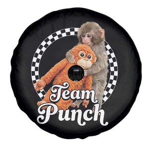 Punch Mokey Spare Tire Cover Baby Monkey And Plush Toy Viral Trend TS14 Print Your Wear